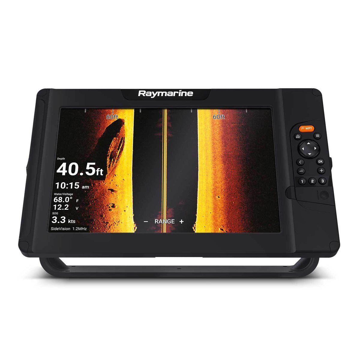 Raymarine Element 12 HV Fishfinder/Chartplotter Combo, HV-100 Transom Mount Transducer, Navionics+ US/Canada Charts