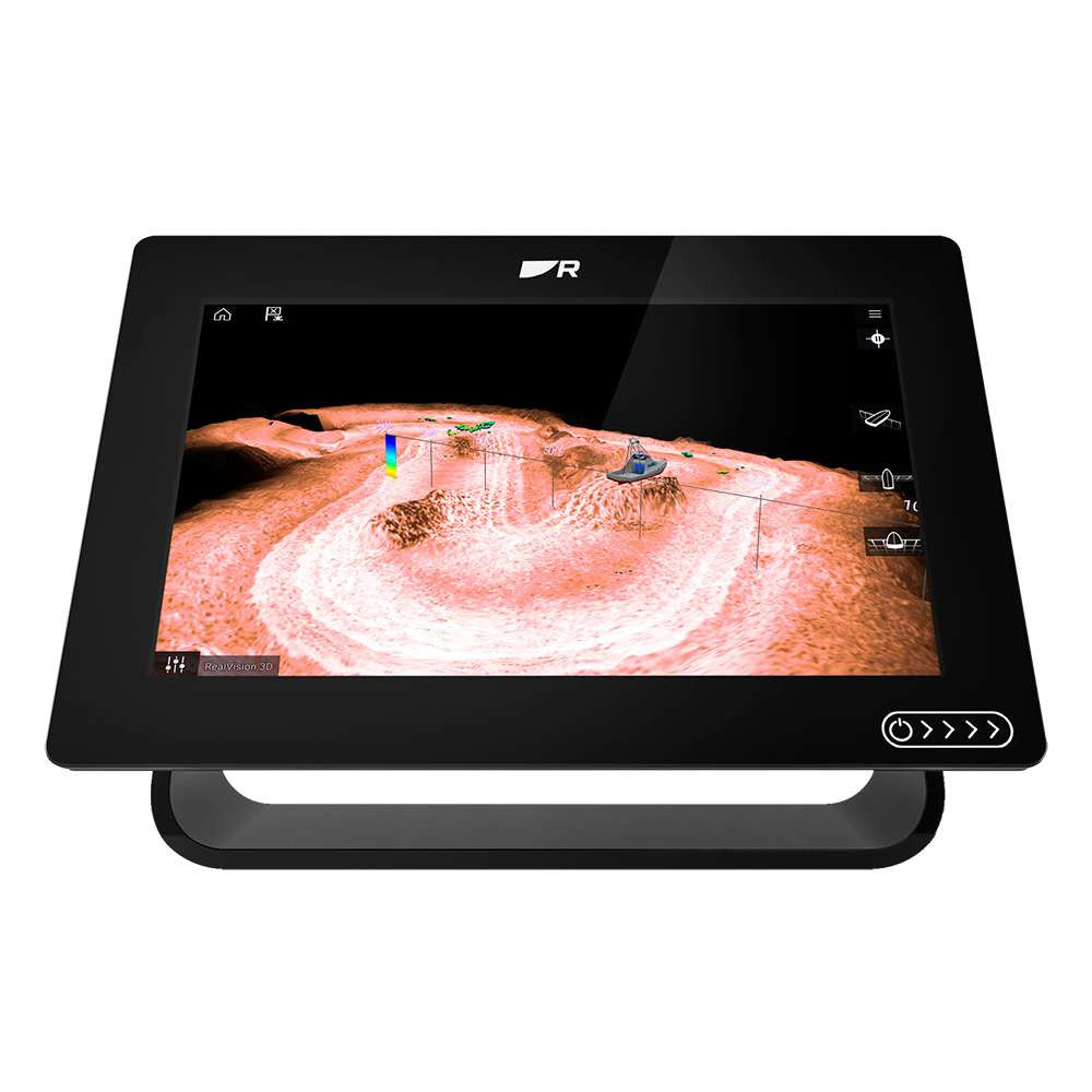 Raymarine Axiom+ 9 RV Chartplotter Fishfinder, RealVision 3D, RV100 Transom Mount Transducer, Navionics+ North America
