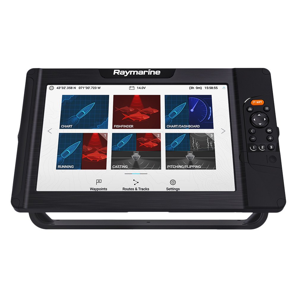 Raymarine Element 12 HV Fishfinder/Chartplotter, No Transducer, Navionics+ US & Canada