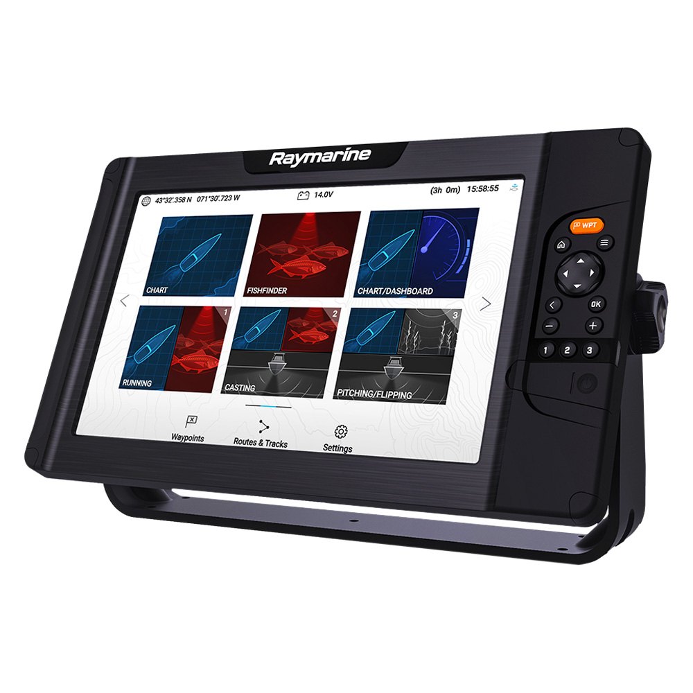 Raymarine Element 12 HV Fishfinder/Chartplotter, No Transducer, Navionics+ US & Canada