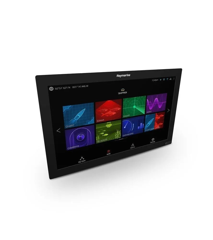 Raymarine Axiom XL 22 Glass Bridge Multifunction Display, 21.5 in Full HD IPS, 8-32V, NMEA 2000, IPX6/IPX7