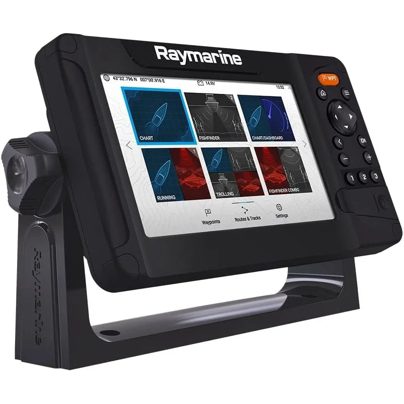 Raymarine Element 7S GPS Chartplotter, No Transducer, Navionics+ USA & Canada, 7 in Display, Built-In CHIRP Sonar