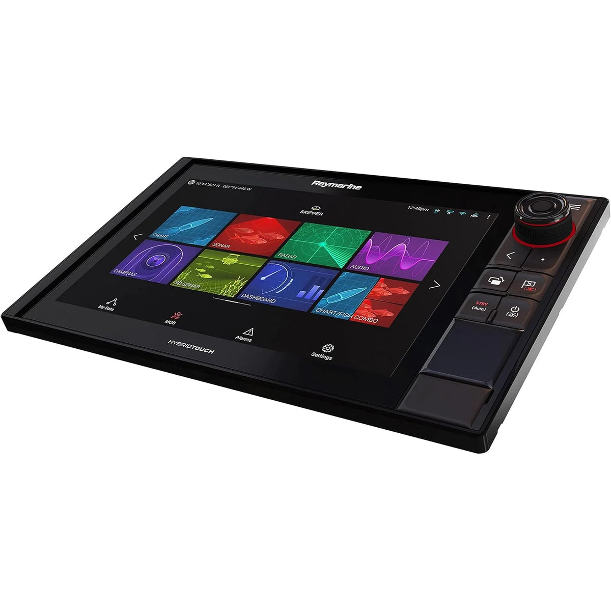 Raymarine Axiom Pro 16 RVX Multifunction Display, No Transducer, Navionics+ North America Charts, RealVision 3D Sonar, 1kW CHIRP Sonar, HybridTouch Control