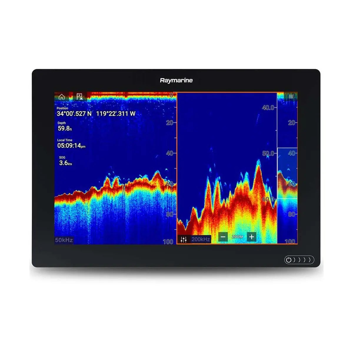 Raymarine Axiom 12 RV MFD, 12 in Touchscreen, RealVision 3D, 600W Sonar, No Chart