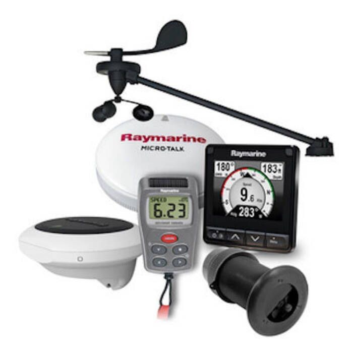 Raymarine i70s Wireless Wind Instrument Kit, DST800 Transducer, EV1 Heading Sensor