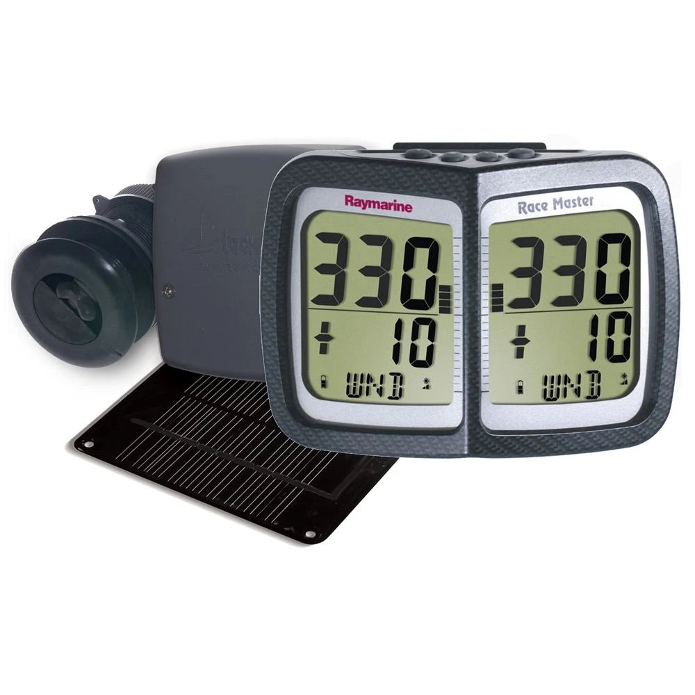 Raymarine Micronet Race Master System, Wireless, Solar-Powered, Speed Depth Temperature Triducer