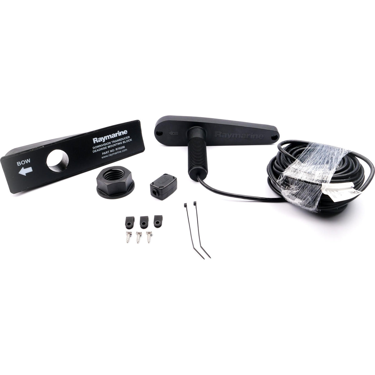 Raymarine CPT-110 Thru-Hull Transducer, CHIRP, DownVision, Depth/Temperature