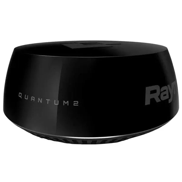 Raymarine Quantum 2 Q24D Radar Dome, 18 in, Doppler, CHIRP, Wi-Fi, Ethernet, Black Radome, No Cables