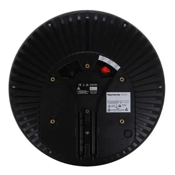 Raymarine Quantum 2 Q24D Radar Dome, 18 in, Doppler, CHIRP, Wi-Fi, Ethernet, Black Radome, No Cables