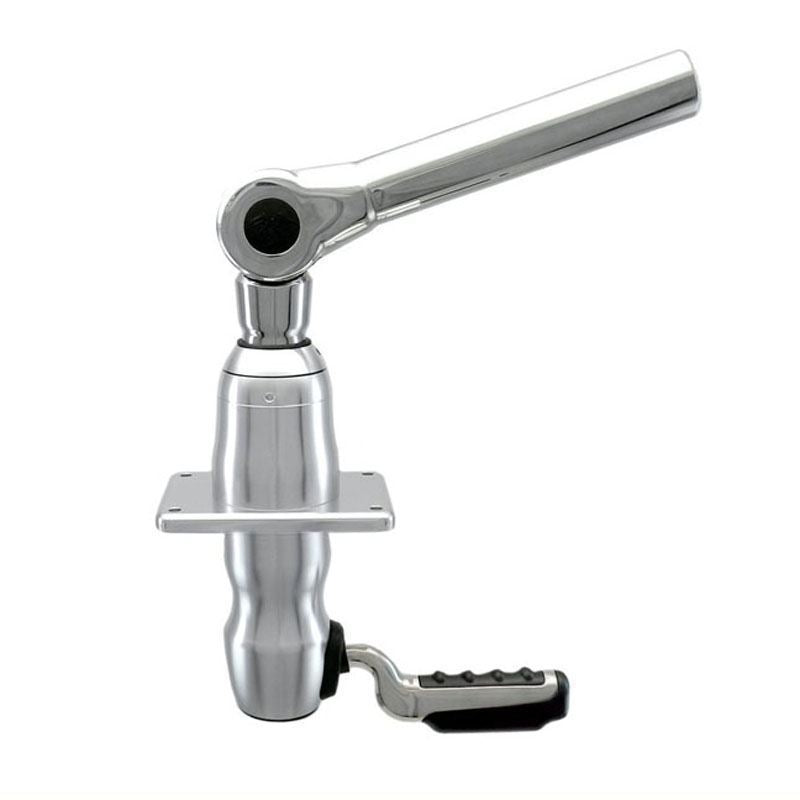 TACO Marine Grand Slam 2801 Outrigger Top Mounts, For 1-1/2 in Outriggers, 30° Offset Handle, 12 Locking Positions