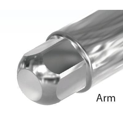 TACO Marine Striker Base Gunnel Mount, For 1-1/8 in Outrigger Poles, Cast 316 Stainless Steel, 12 Locking Positions, Pair