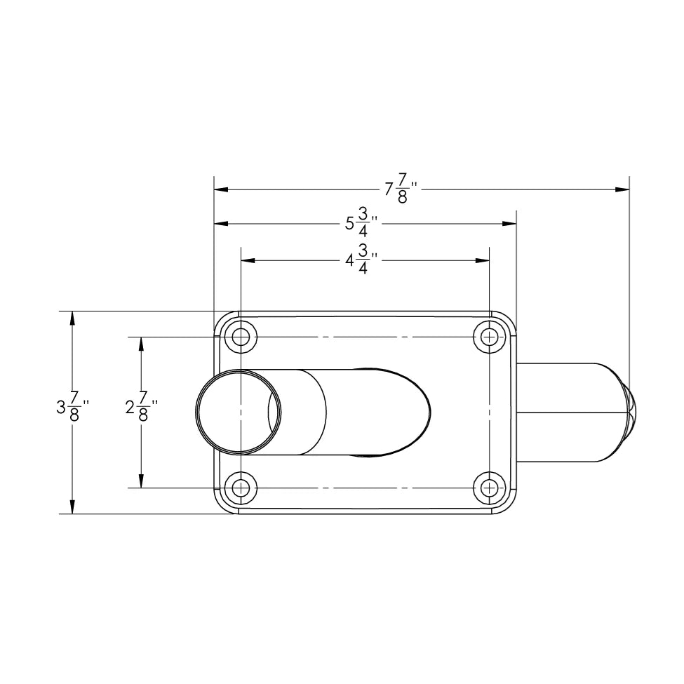 TACO Marine Striker Base Gunnel Mount, For 1-1/8 in Outrigger Poles, Cast 316 Stainless Steel, 12 Locking Positions, Pair