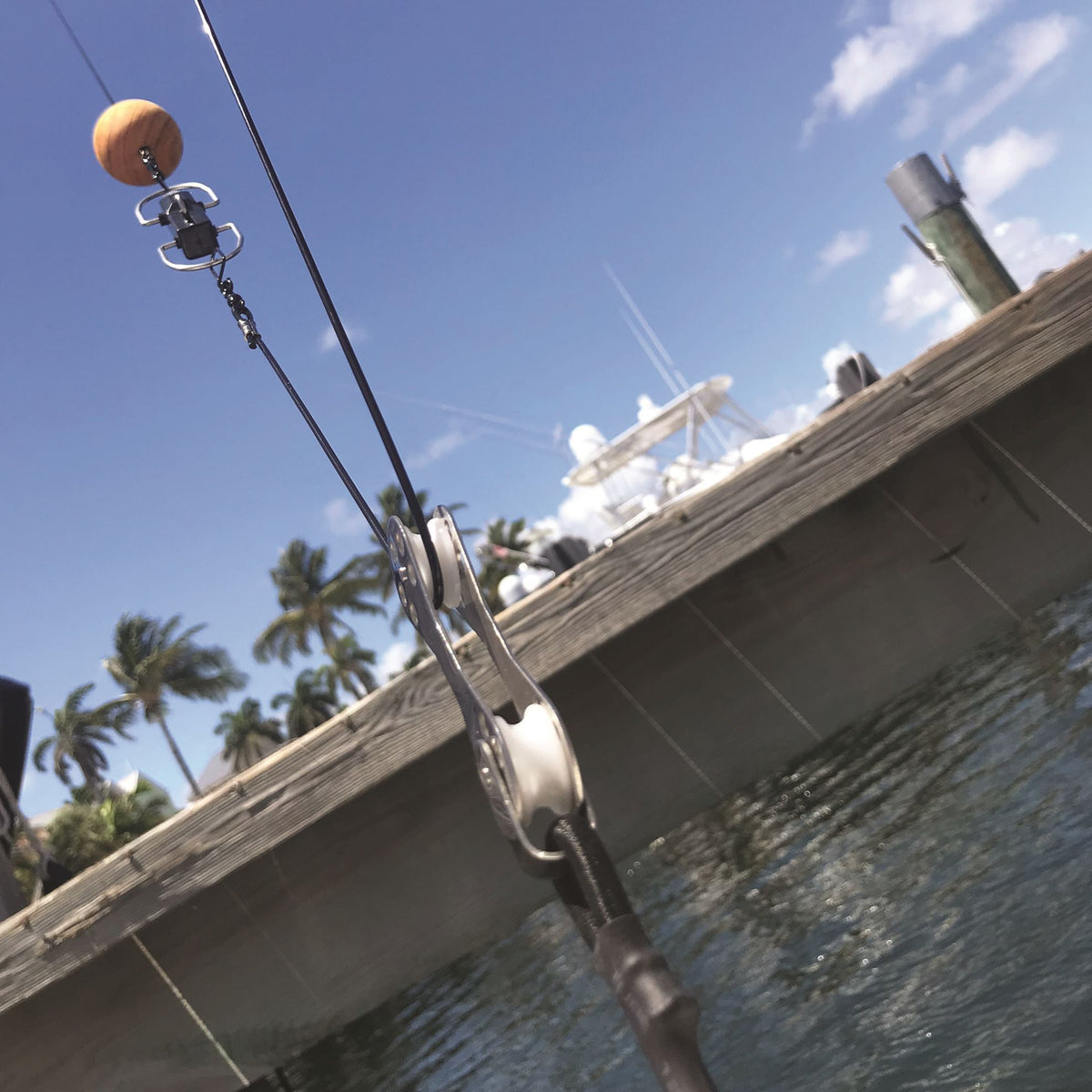 TACO Marine Premium Triple Braid Rigging Kit, For 18 ft Outriggers, 300 ft Dacron Cord