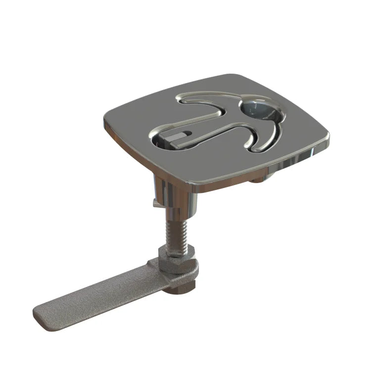 TACO Marine LATCH-tite Square Latch, 2-7/16 in, SS316, Polished