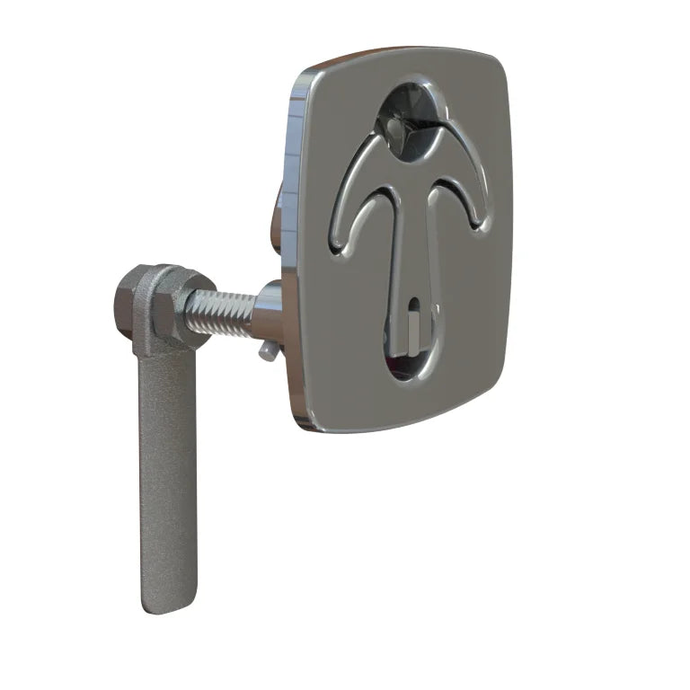TACO Marine LATCH-tite Square Latch, 2-7/16 in, SS316, Polished