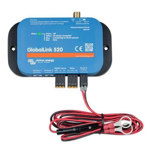 Victron Energy GlobalLink 520 Remote Monitoring Device, For VE.Direct Devices, 4G LTE-M, VRM, 5-Year Connectivity