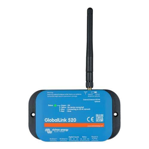 Victron Energy GlobalLink 520 Remote Monitoring Device, For VE.Direct Devices, 4G LTE-M, VRM, 5-Year Connectivity