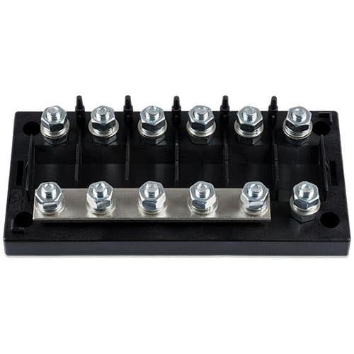 Victron Energy 6-Way MEGA Fuse Holder, Busbar, 250A, 70V DC