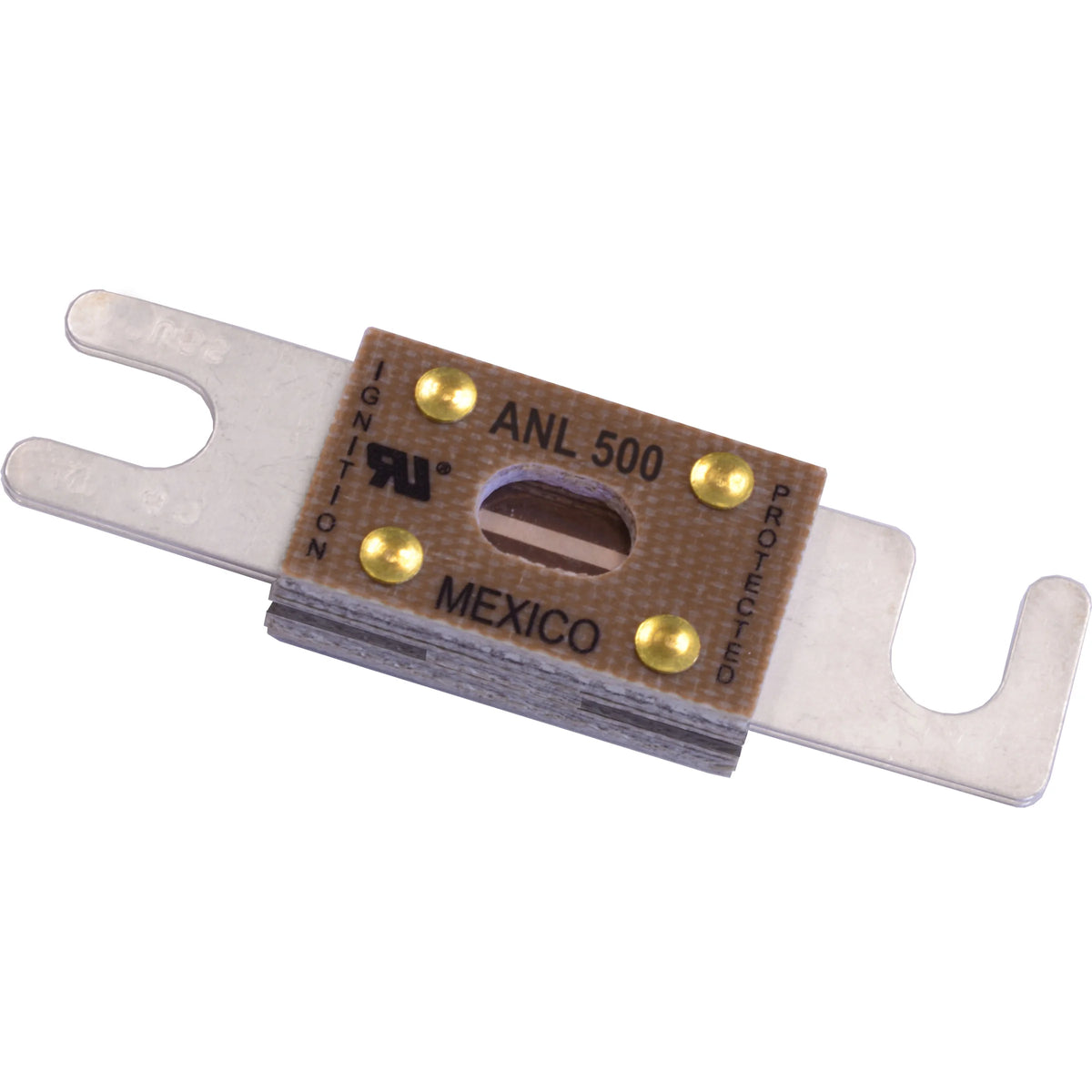 Blue Sea Systems ANL Fuse, 80V DC, 6000A AIC, Silver-Plated Blades, Blown Fuse Indicator