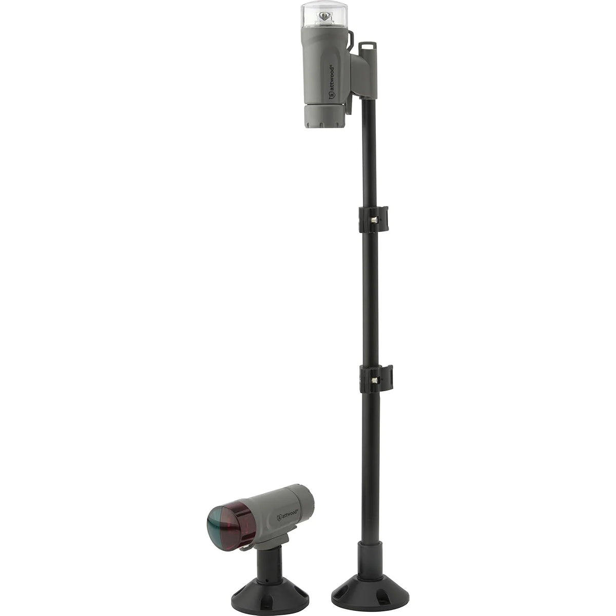 Attwood Marine Portable LED Navigation Light Kit, Bow & Stern, 3 AAA