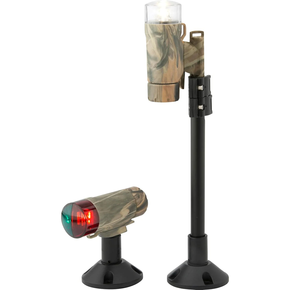 Attwood Marine Portable LED Navigation Light Kit, Bow & Stern, 3 AAA