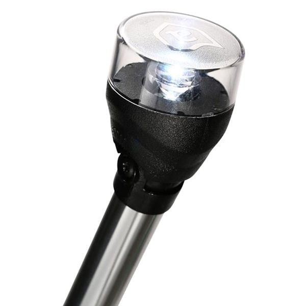 Attwood Marine LightArmor LED All-Round Articulating Pole Light, 2 NM, 10.5-14.4V DC