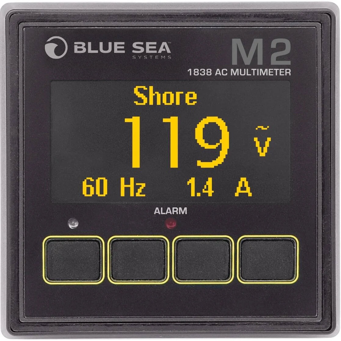 Blue Sea Systems M2 OLED Digital Monitor, IP66