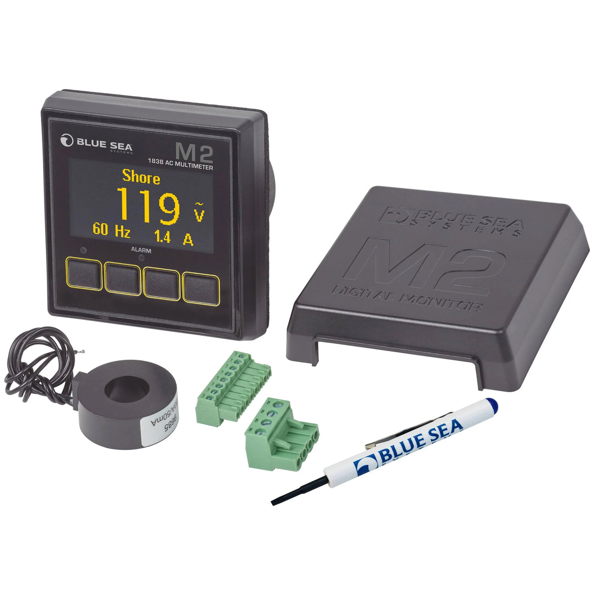 Blue Sea Systems M2 OLED Digital Monitor, IP66