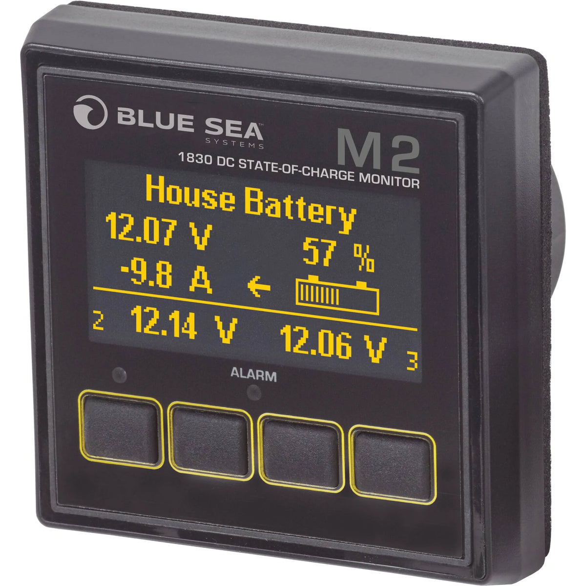 Blue Sea Systems M2 OLED Digital Monitor, IP66