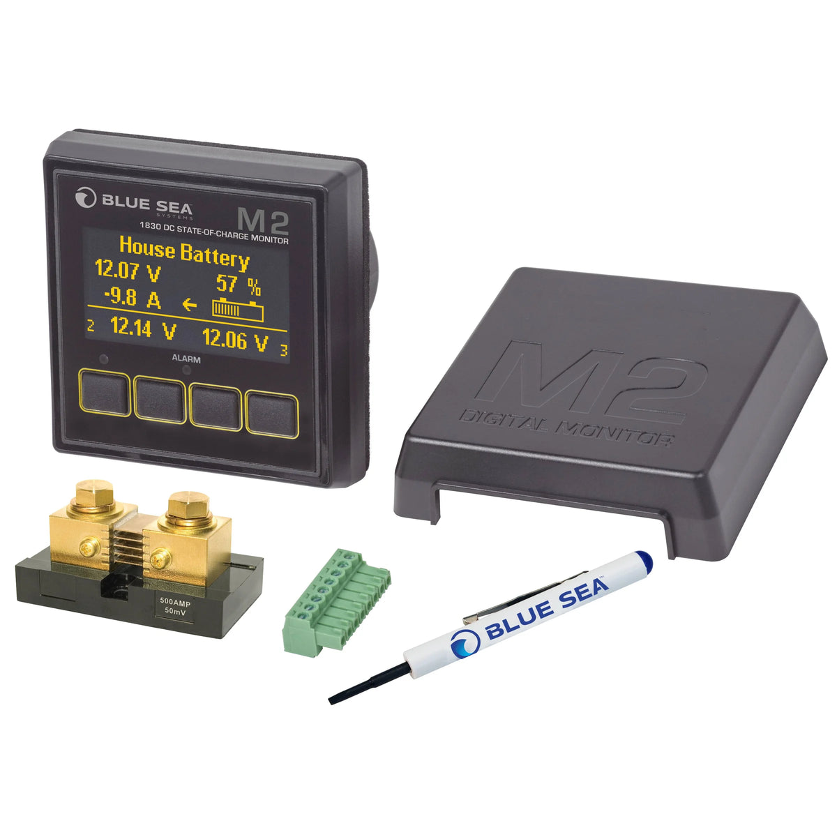 Blue Sea Systems M2 OLED Digital Monitor, IP66