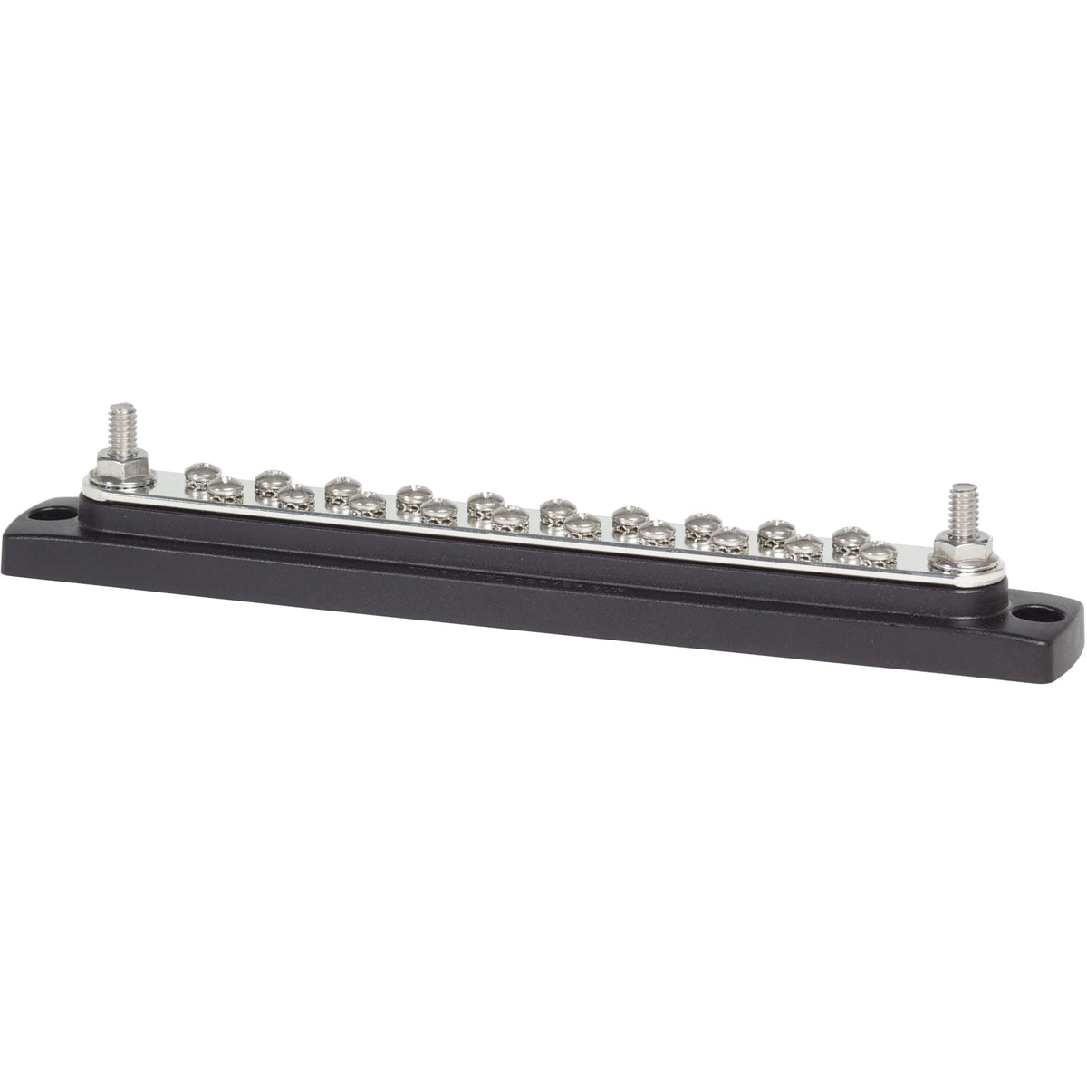 Blue Sea Systems Common 150A BusBar, 48V DC, 300V AC, Tin-Plated Copper Bus