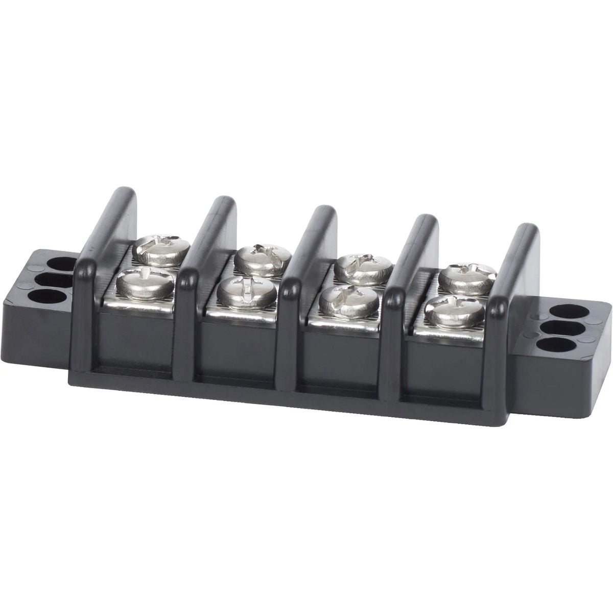 Blue Sea Systems 30A Terminal Block, 600V AC/DC, Closed-Back, Independent Circuits
