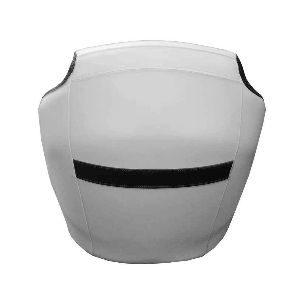 TACO Marine Anclote Bucket Seat, Integrated Seat Suspension, Adjustable Bolster, 5.25 in 4-Hole Pedestal Mount