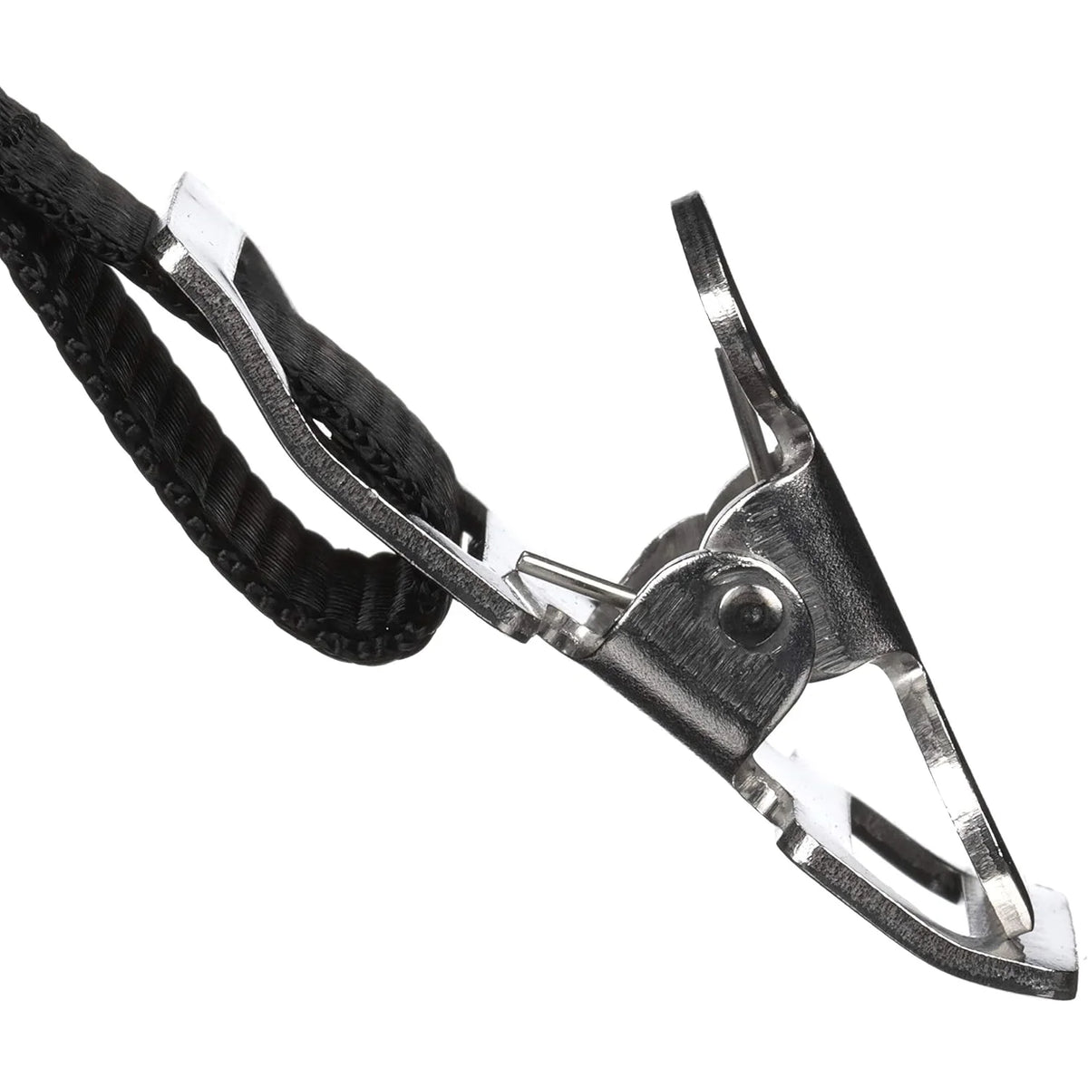 Attwood Marine Fuel Tank Strap Set, 1 in White Nylon Strap, Quick-Release Buckle, Footman Loops