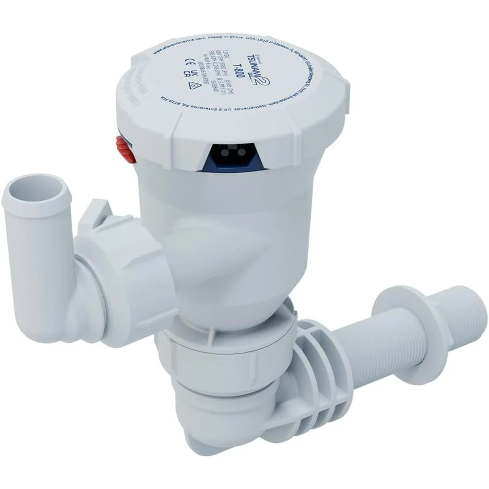 Attwood Marine Tsunami Mk2 T800 Aerator Pump, 12V, 800 GPH, IP68
