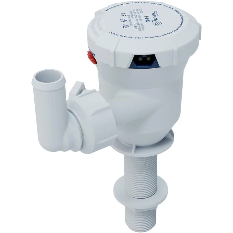 Attwood Marine Tsunami Mk2 T800 Aerator Pump, 12V, 800 GPH, IP68