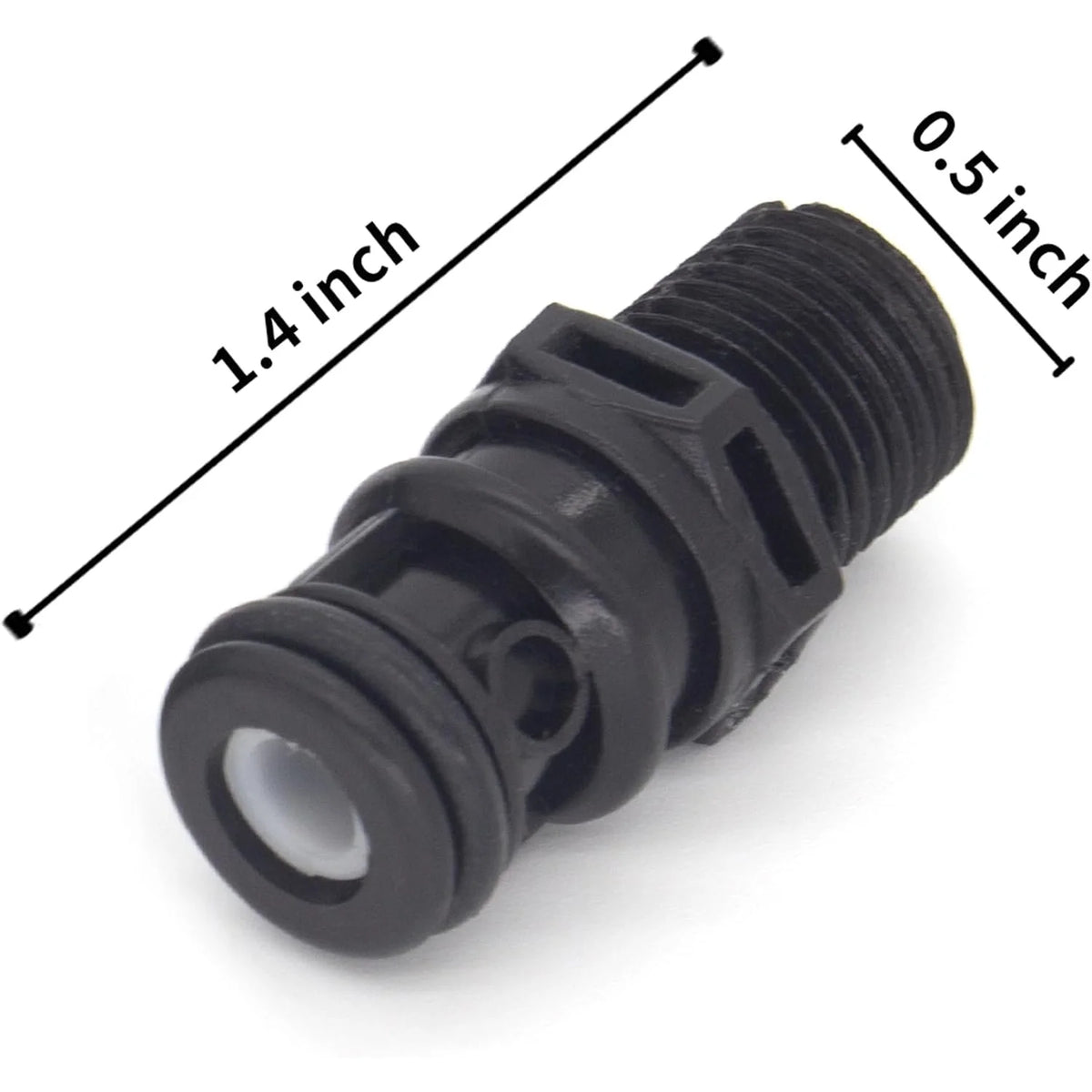 Attwood Marine Universal Sprayless Fuel Line Connector, Check Valves