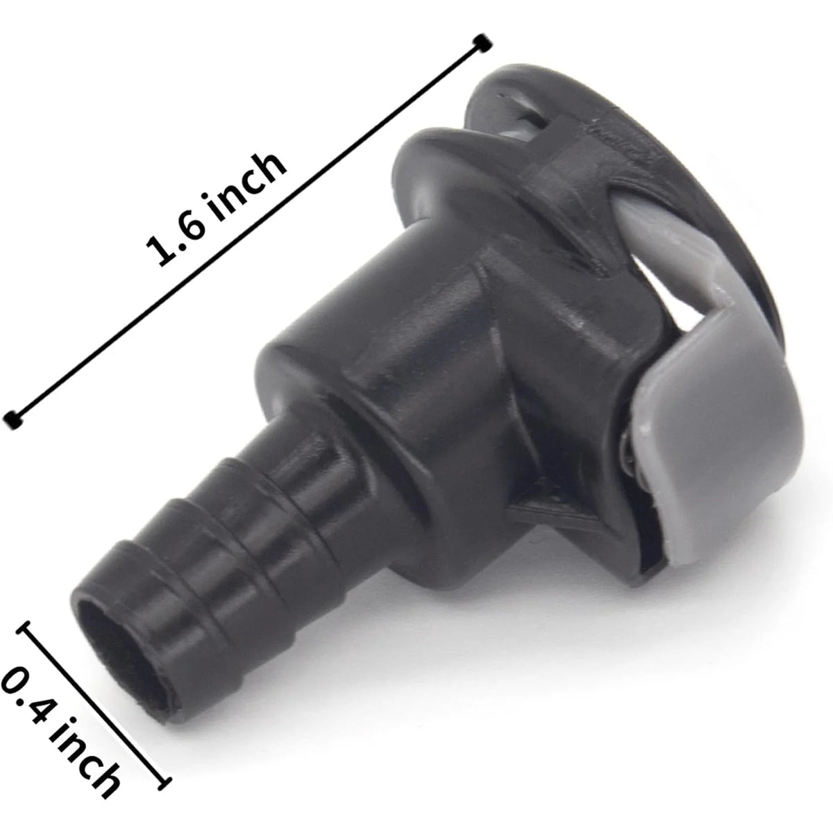 Attwood Marine Universal Sprayless Fuel Line Connector, Check Valves