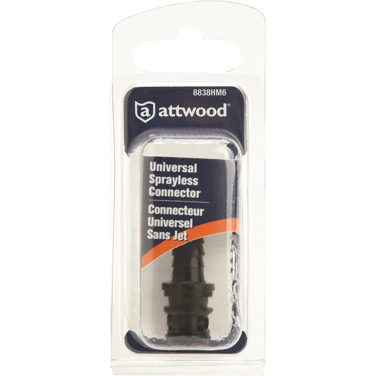 Attwood Marine Universal Sprayless Fuel Line Connector, Check Valves
