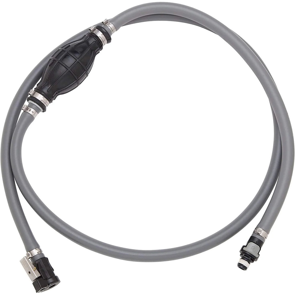 Attwood Marine Mercury Fuel Line Kit, 3/8 in x 6 ft, Universal Sprayless Connector