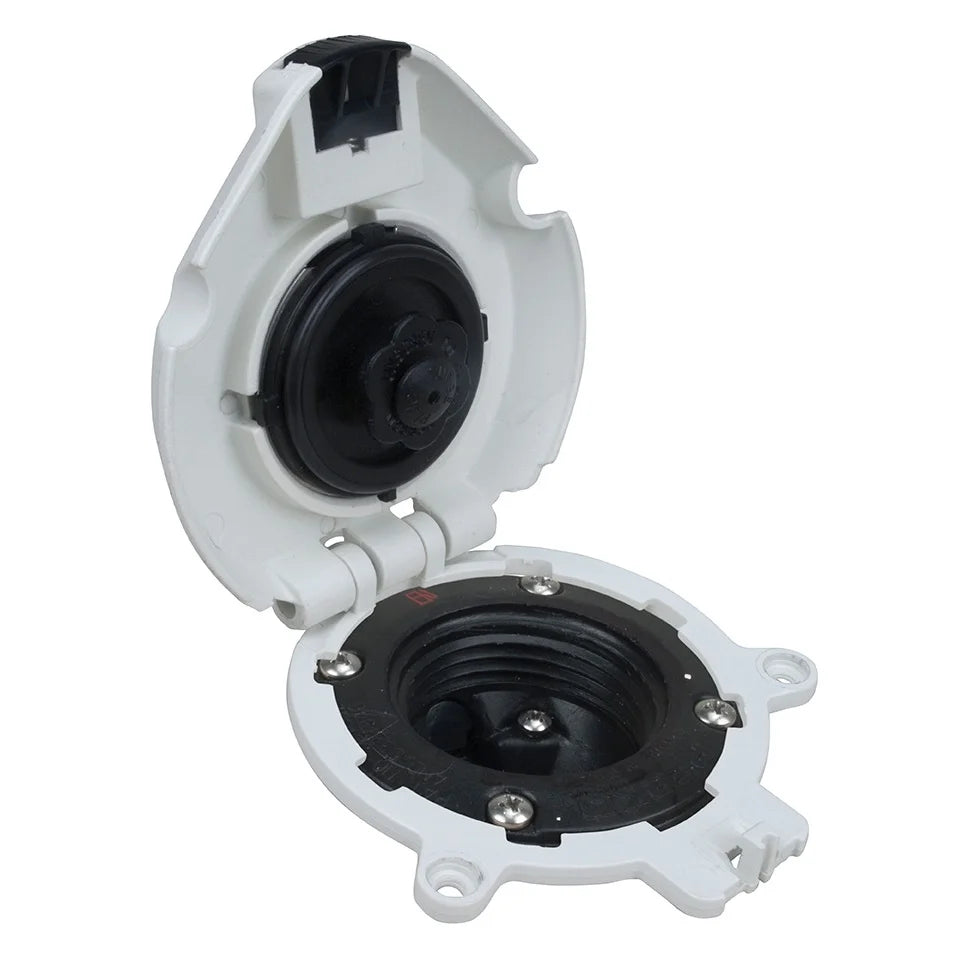 Perko 0795 Replacement Vented Flip Top Cap, For 1-1/2 in Hose, Polymer, Flame Arrestor