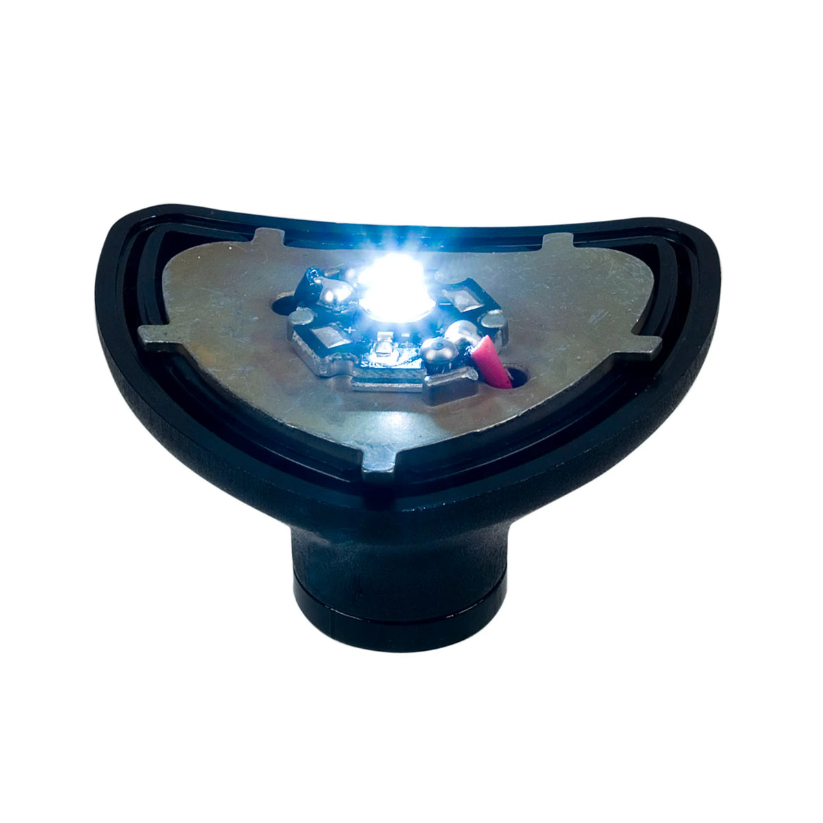 Perko Stealth Series LED Fold Down White All-Round Light, For Vessels Under 20m, 12V, 1.5W, 2nm