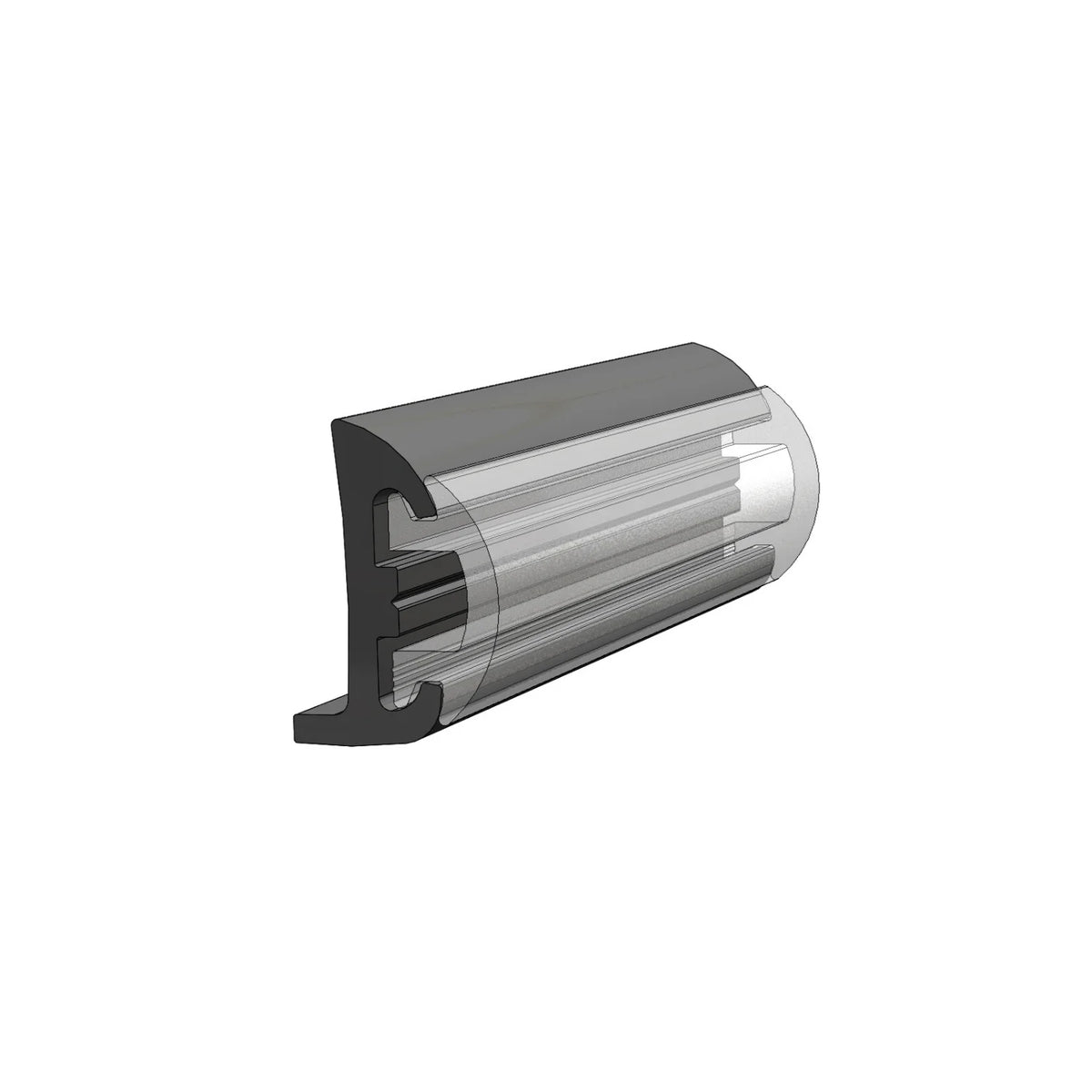 TACO Marine Semi-Rigid Vinyl Rub Rail Kit, Continuous Coil
