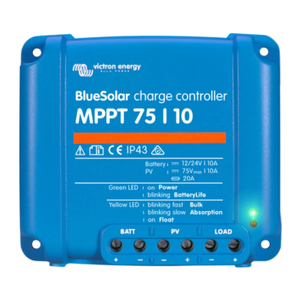 Victron Energy BlueSolar MPPT Solar Charge Controller, 12/24V, Load Output