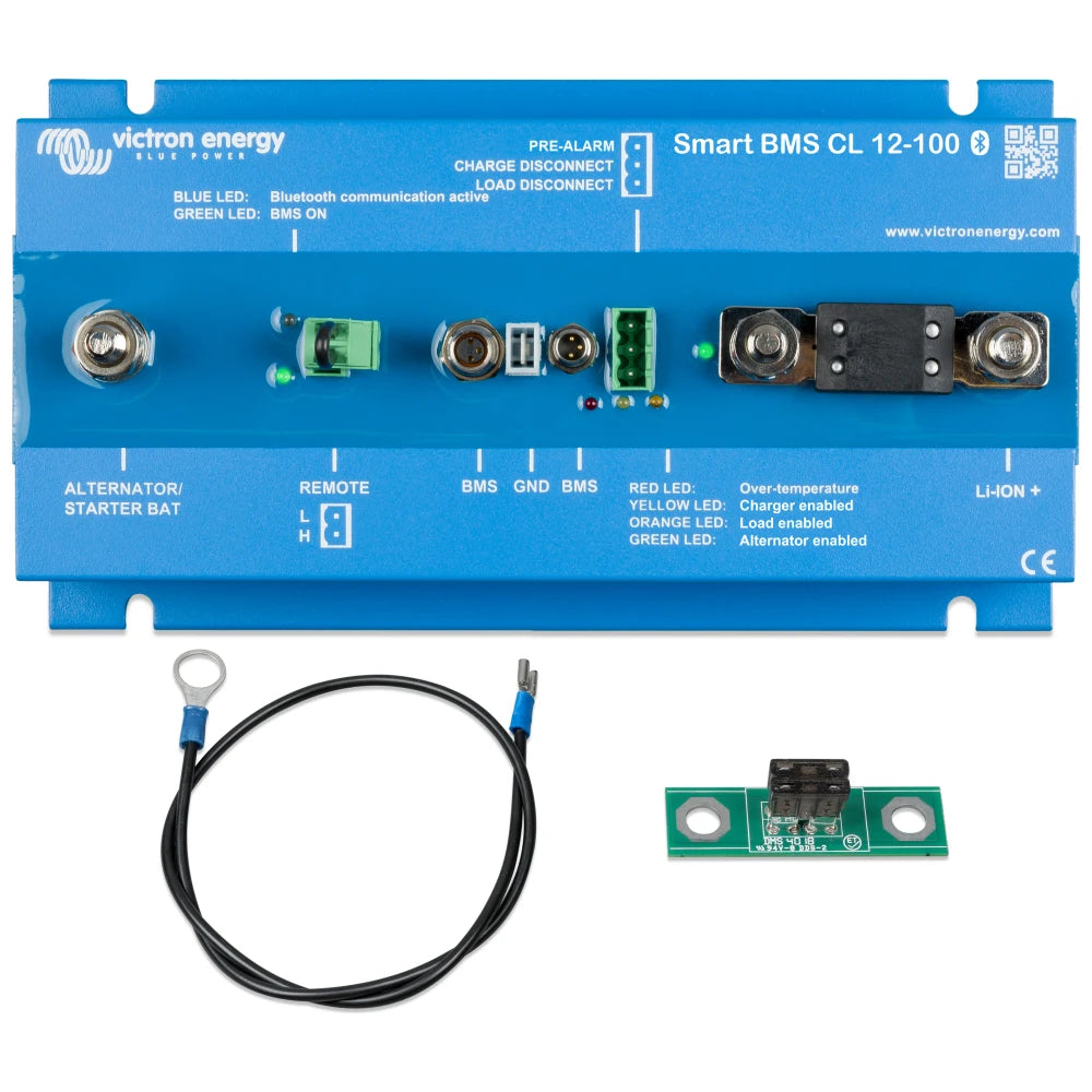Victron Energy Smart BMS Battery Management System, For LiFePO4 Smart Batteries, 12V, Alternator Input