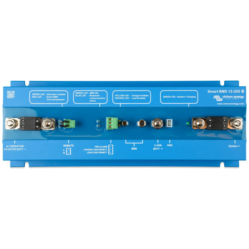 Victron Energy Smart BMS Battery Management System, For LiFePO4 Smart Batteries, 12V, Alternator Input