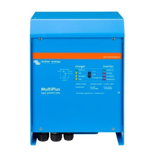 Victron Energy MultiPlus Inverter/Charger, 3000VA, 120V AC, VE.Bus, 50A Transfer Switch
