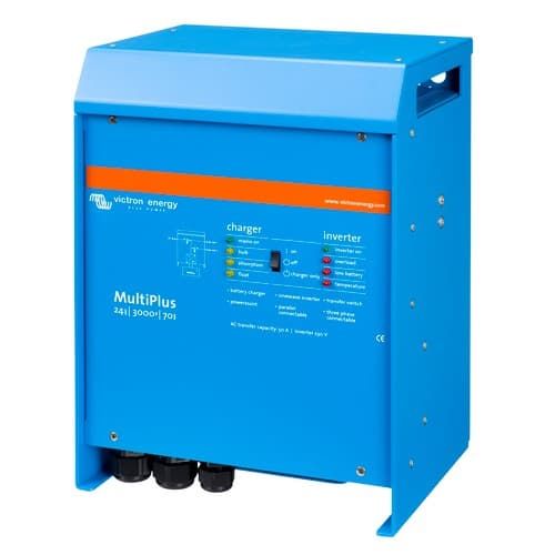 Victron Energy MultiPlus Inverter/Charger, 3000VA, 120V AC, VE.Bus, 50A Transfer Switch