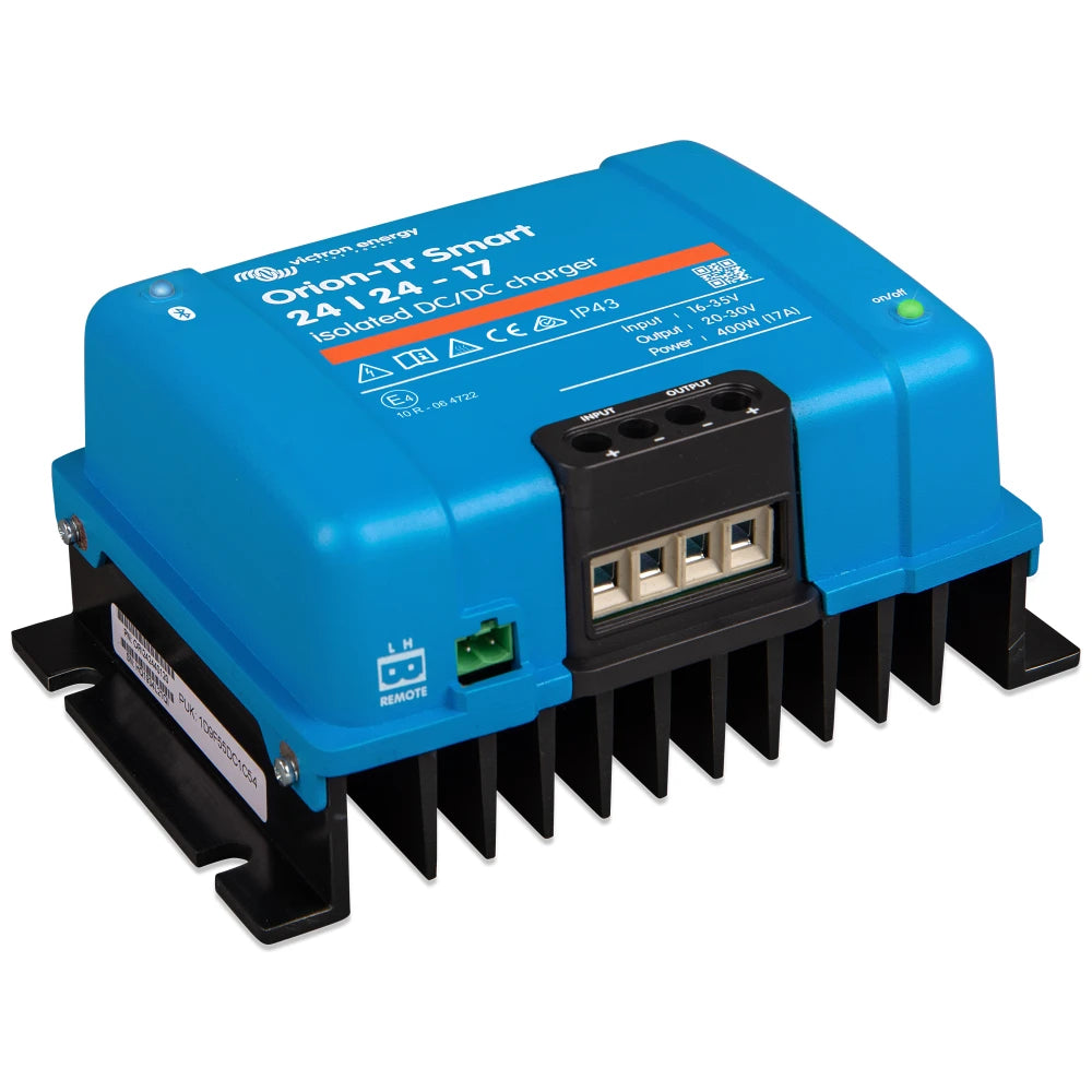 Victron Energy Orion-Tr Smart Isolated DC-DC Charger, Built-In Bluetooth, 3-Stage Charging