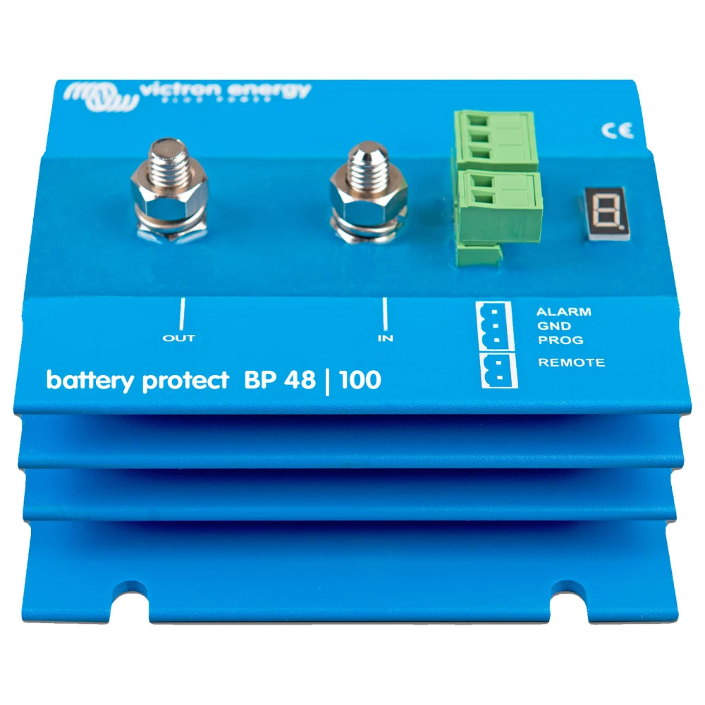 Victron Energy BatteryProtect Programmable Battery Protector, 7-Segment LED Display
